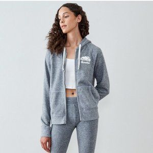 Roots Original Full Zip Hoodie Salt & Pepper